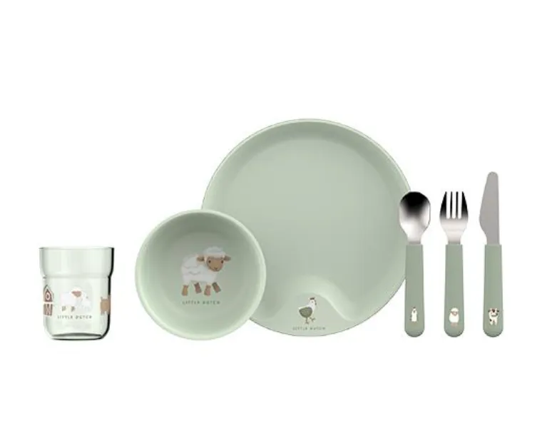 Set pappa 6 pz Piccola fattoria