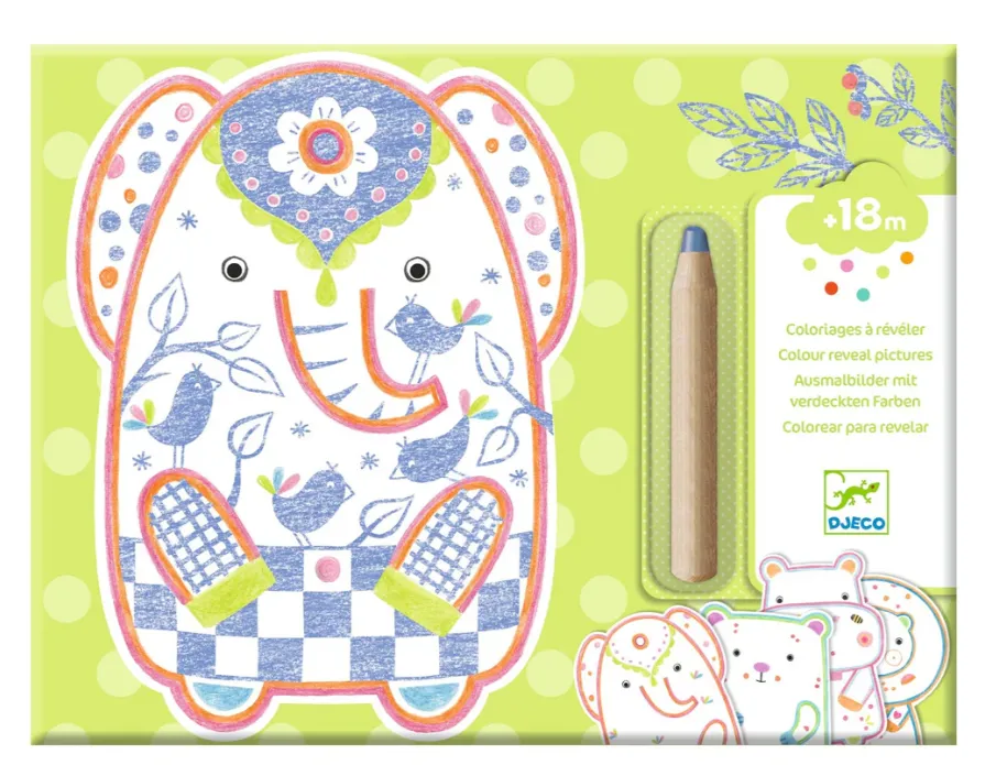 Colora per scoprire - Animali selvatici