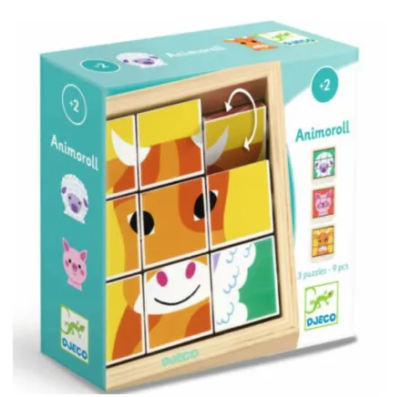 Animoroll - Gioco puzzle con cubi che ruotano