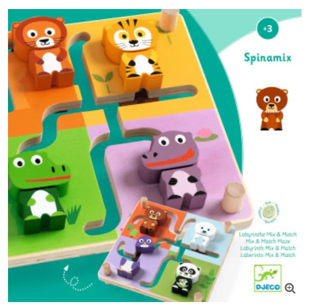 Spinamix - Labirinto in legno