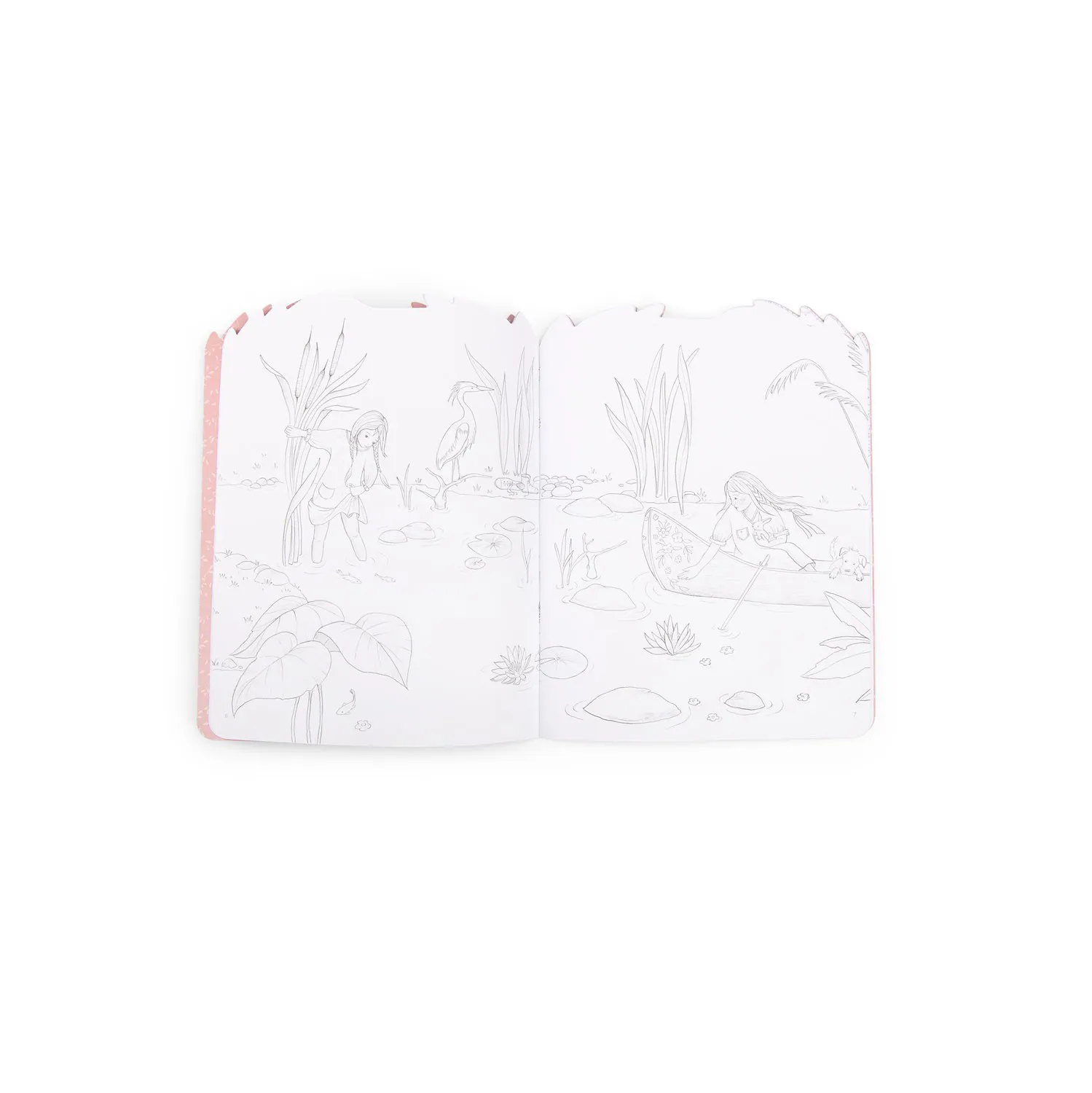 Quaderno da colorare con 230 adesivi Les Rosalies