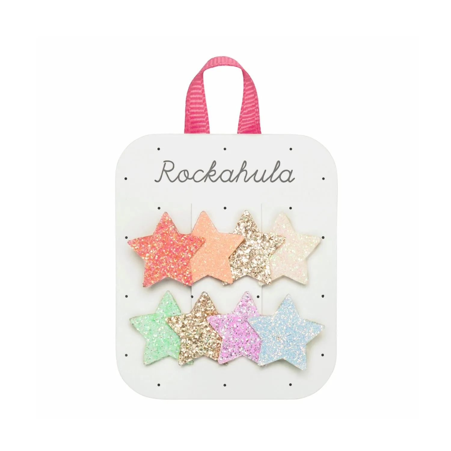 Mollette stelle colorate brillanti