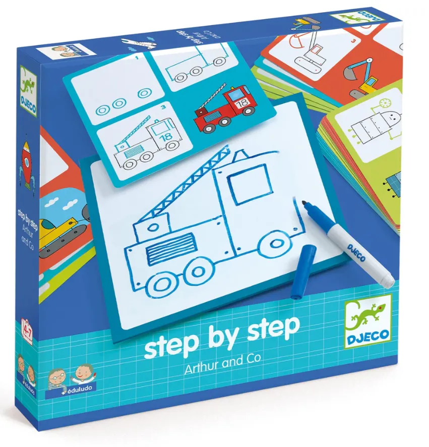 Impara a disegnare Step by Step Atrhur & Co.