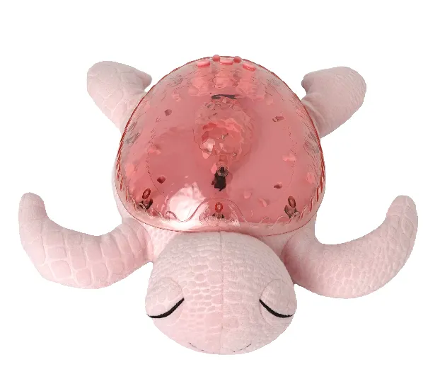 Tartaruga tranquillità Rosa con melodie - Ricaricabile - Proiettore di luce oceanica
