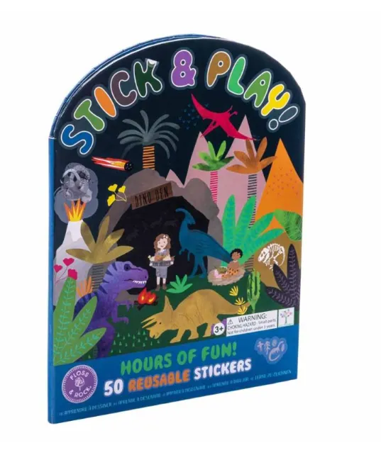 Scenario con 50 stickers - Dinosauri