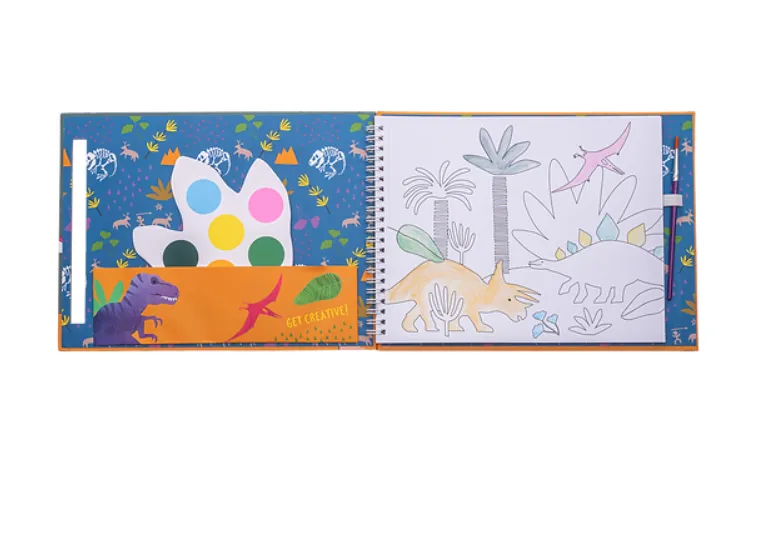 My paint pad - Dinosauri