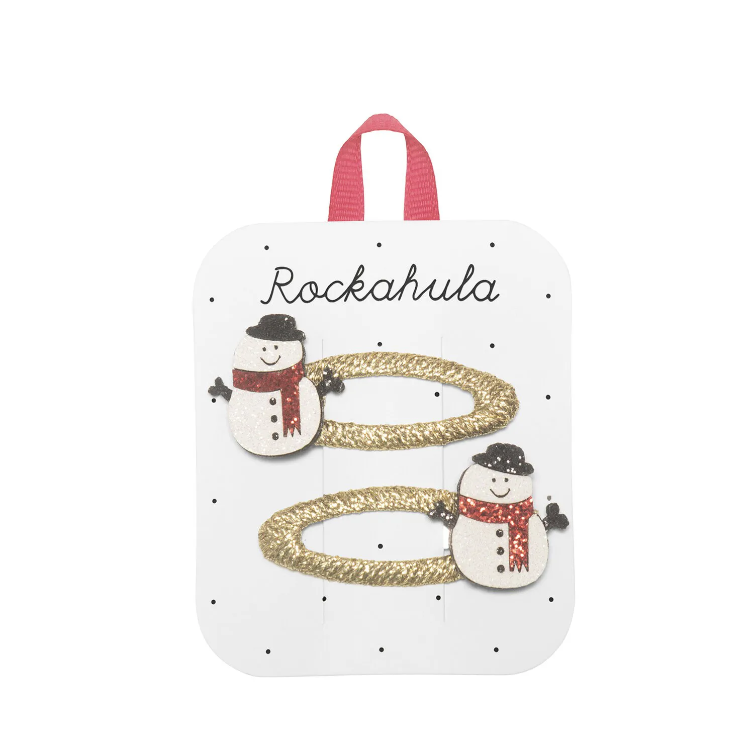Mollette pupazzo di neve