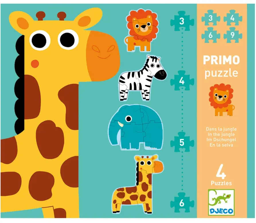Puzzle PRIMO Nella giungla