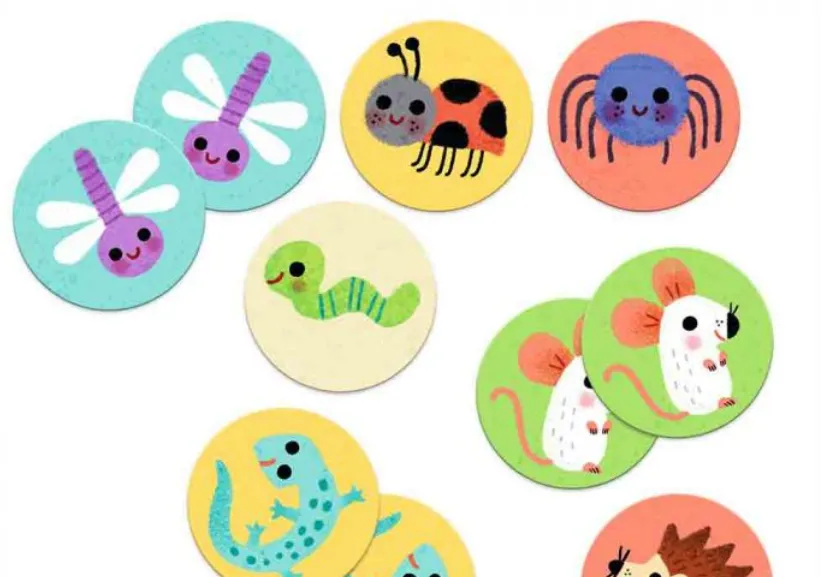 Gioco memory Piccoli Animali - Memo