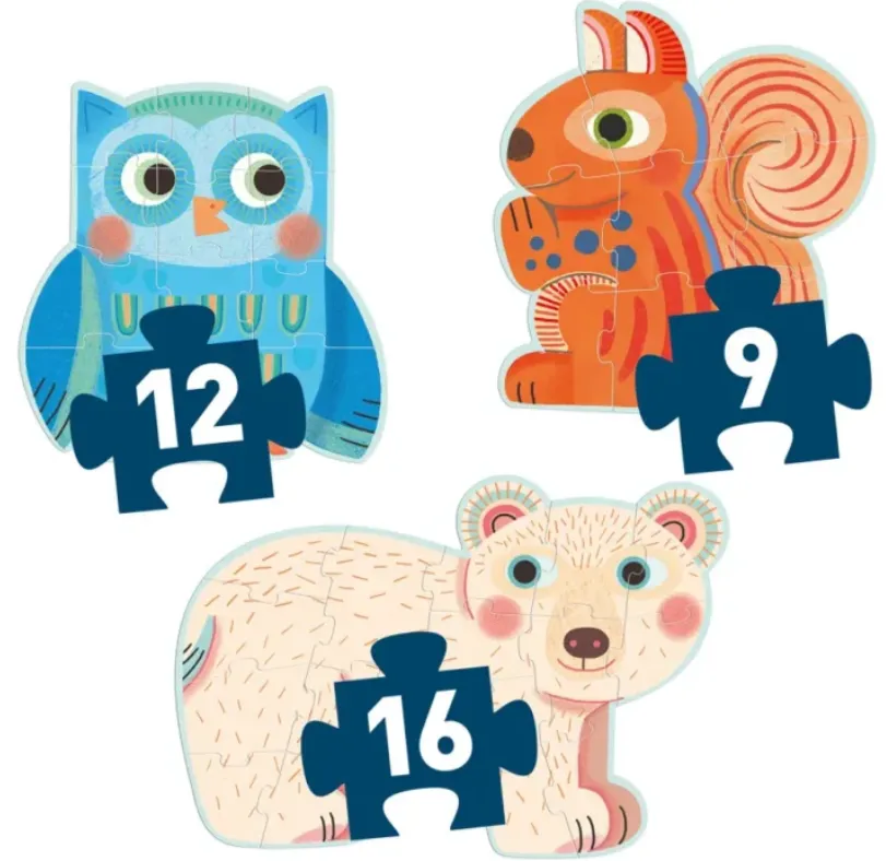 Puzzle PRIMO - nella foresta