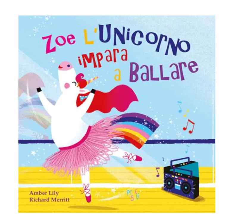 Zoe l'unicorno impara a ballare