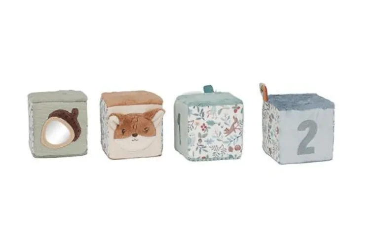 Set di cubi morbidi - Forest Friends