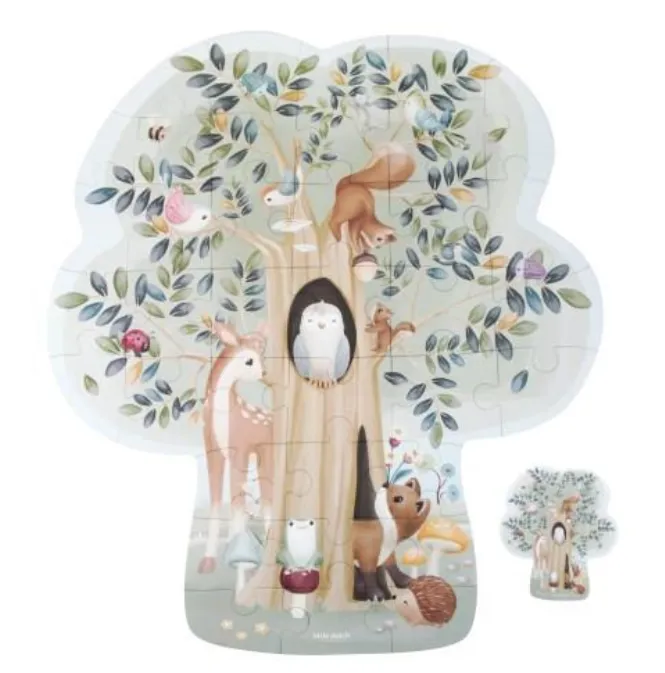 Puzzle grande - Amici della foresta