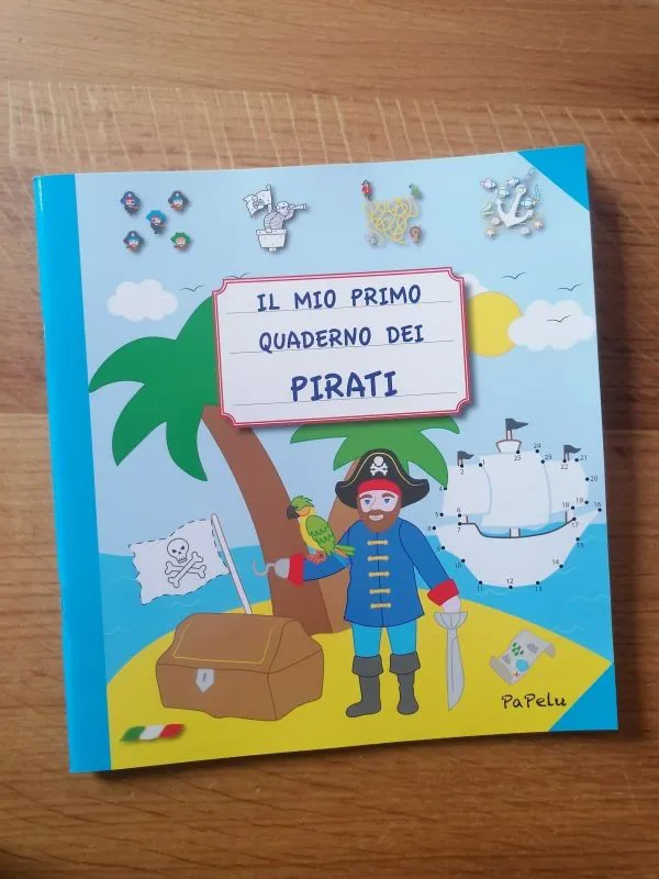 Il mio primo quaderno dei pirati - Papelu