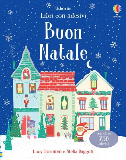 Buon Natale con adesivi