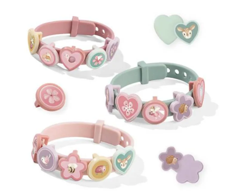 Set Braccialetti e ciondoli - il Giardino delle fate