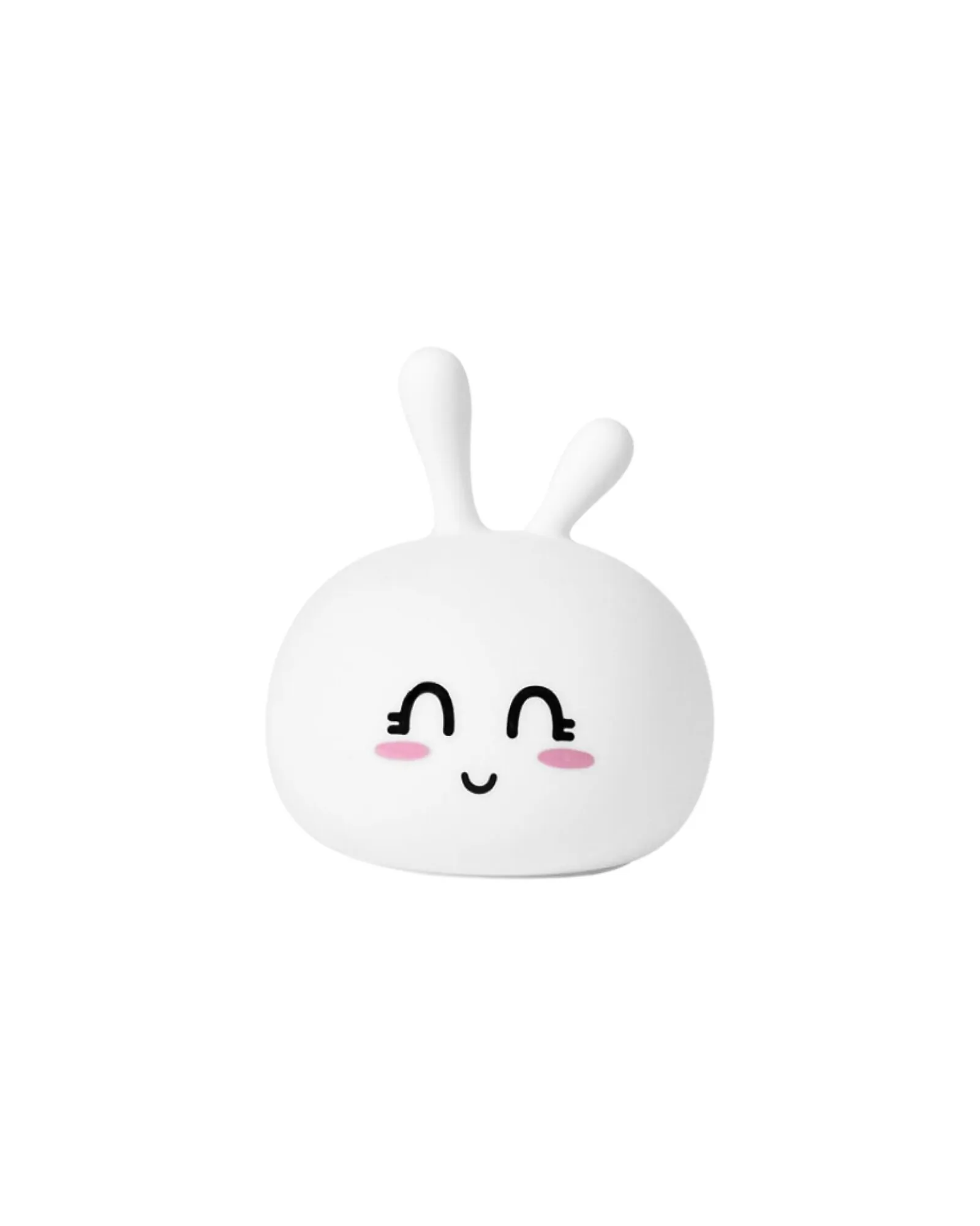 Luce da Notte Portatile Coniglietto - Bianco - In Morbido Silicone