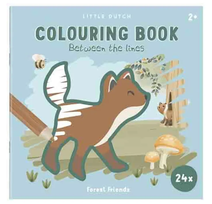 Libro da colorare - Amici della foresta