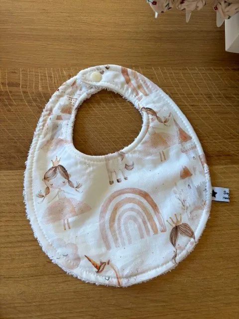 Bavaglia in cotone Fiaba