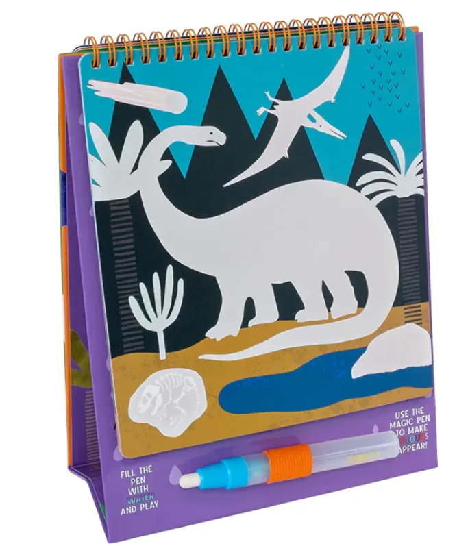 Colorazione con penna ad acqua  - Dinosauri