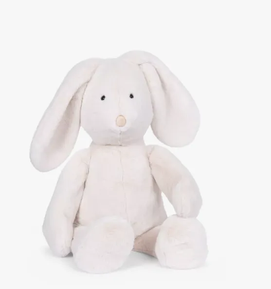 Peluche coniglio gigante bianco - 66 cm