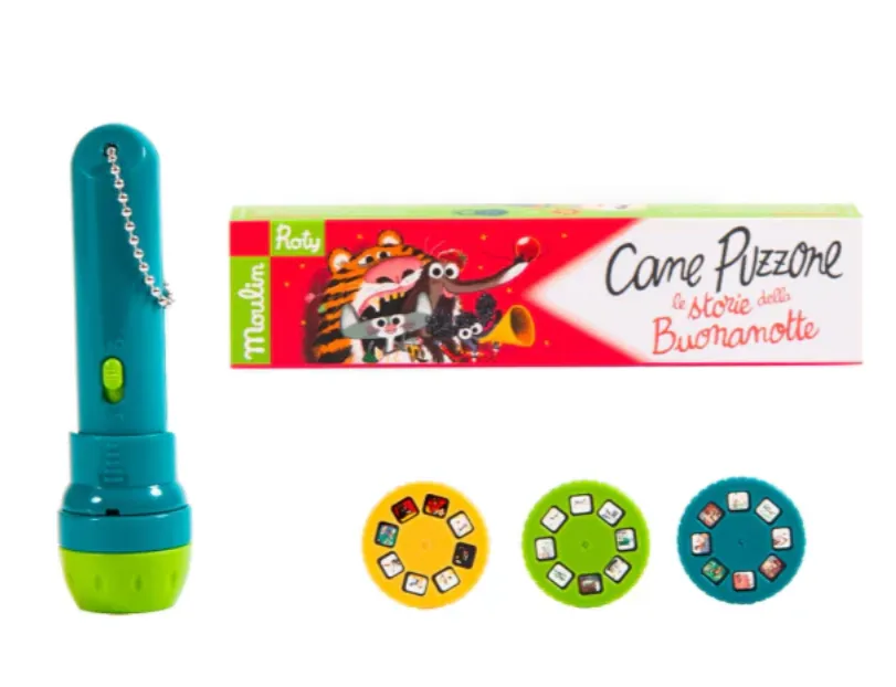 Lampada proietta storie Cane Puzzone
