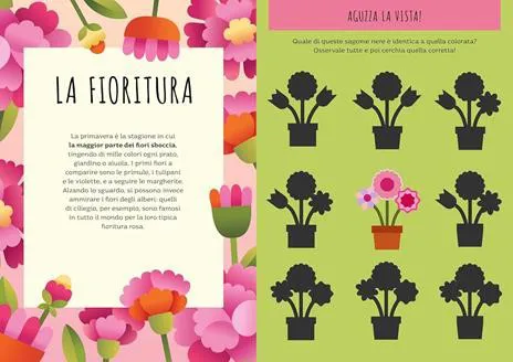 Primavera. Stickers e attività