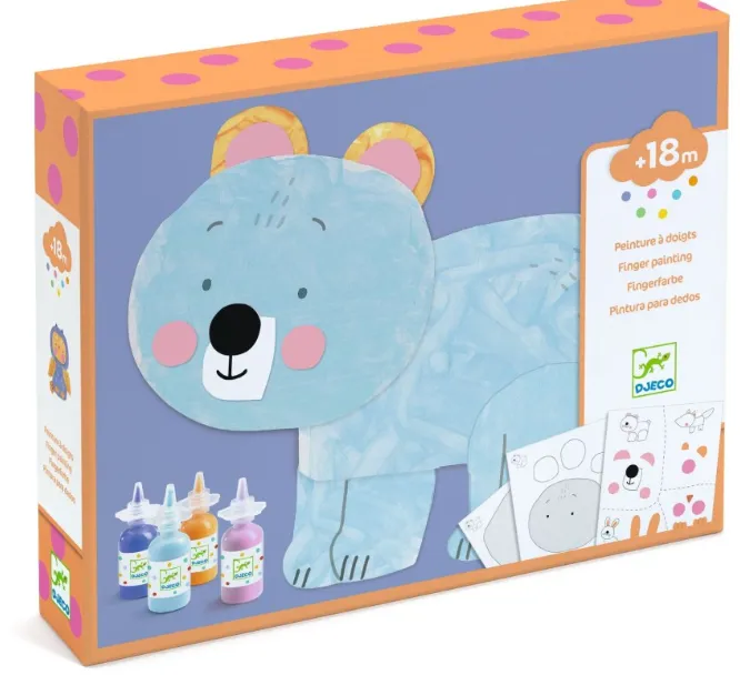 Set creativo Pittura a dita - Animali
