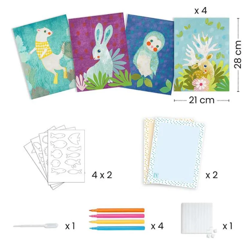 Dipingere e creare con la carta assorbente