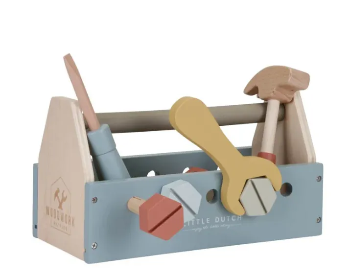 Cassetta degli attrezzi in legno