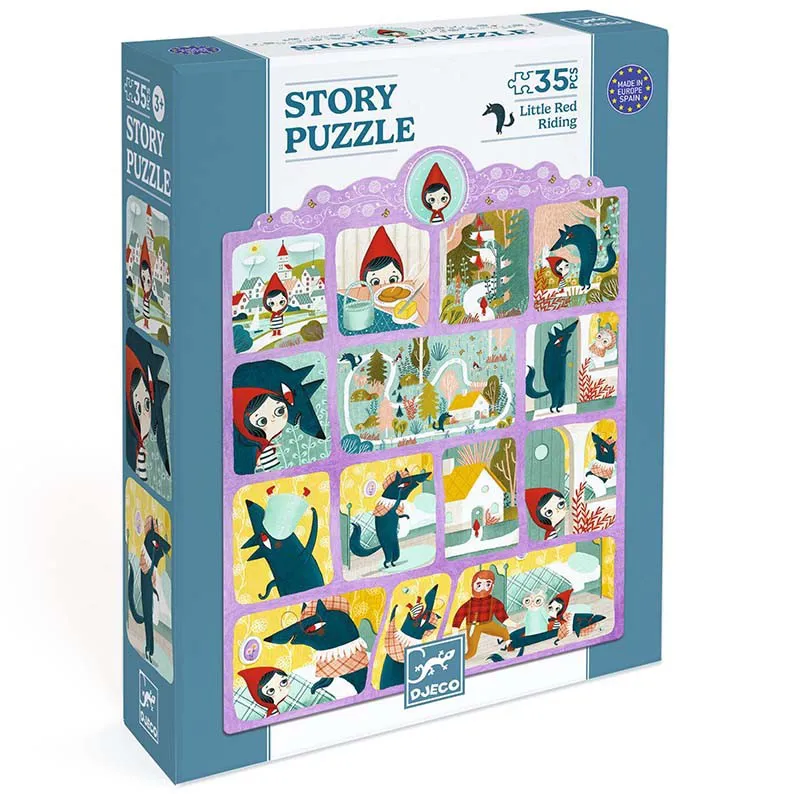 Puzzle STORIA 35 pz. Cappuccetto Rosso