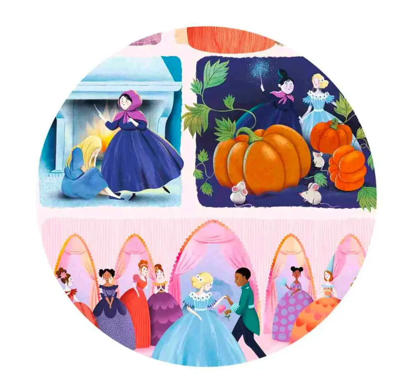 Puzzle STORIA 35 pz. Cenerentola