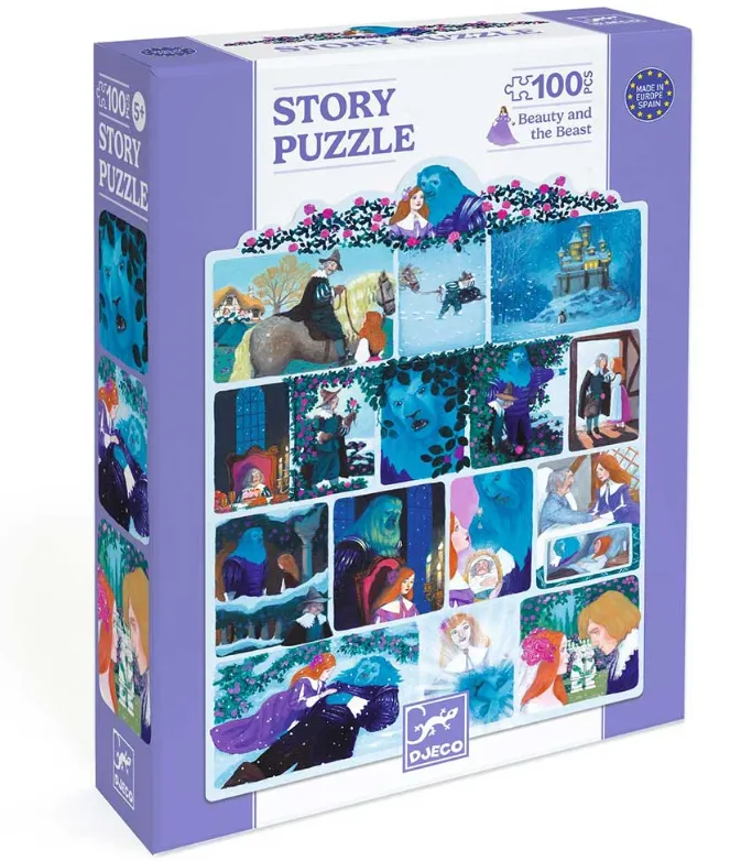 Puzzle STORIA 100 pz. La Bella e la Bestia