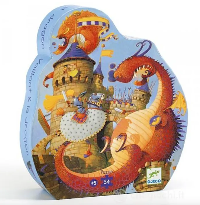 Puzzle Vaillant e il Drago - 54 pz