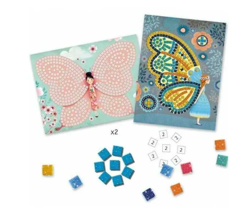 Gioco creare mosaico Farfalle