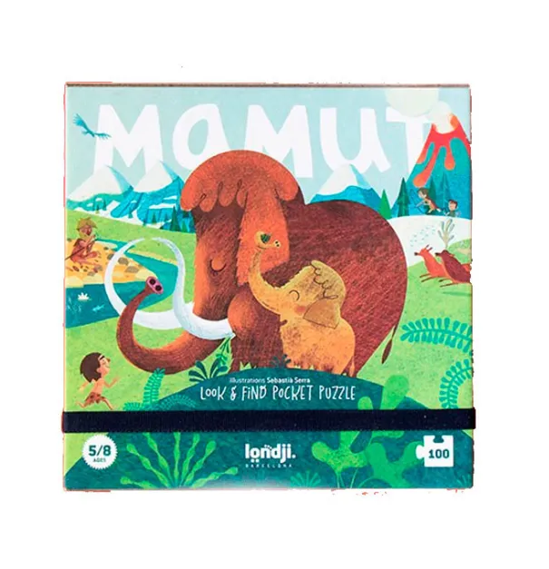 Puzzle pocket - Mamut