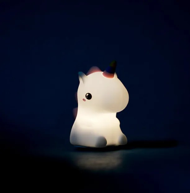 Bice l'unicorno - Lampada Led Silicone