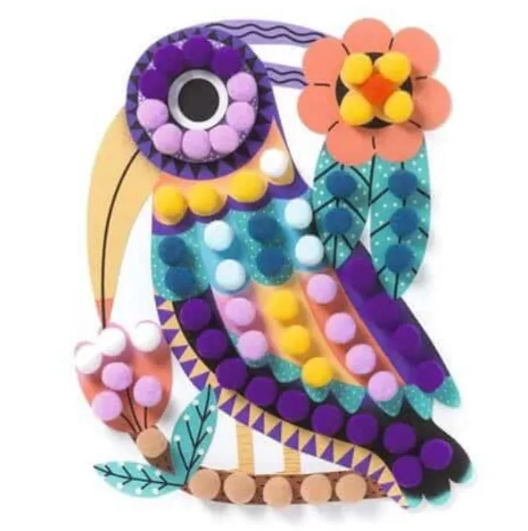 Gioco con pompon - Kit artistico