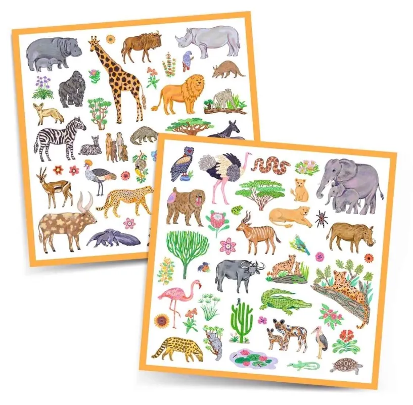 Stickers adesivi Kenya