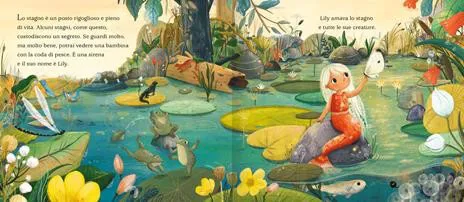 Lily, bambina sirena