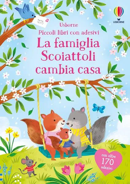 La famiglia Scoiattoli cambia casa. Con adesivi