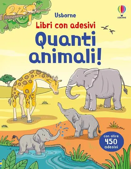 Quanti animali! Con adesivi