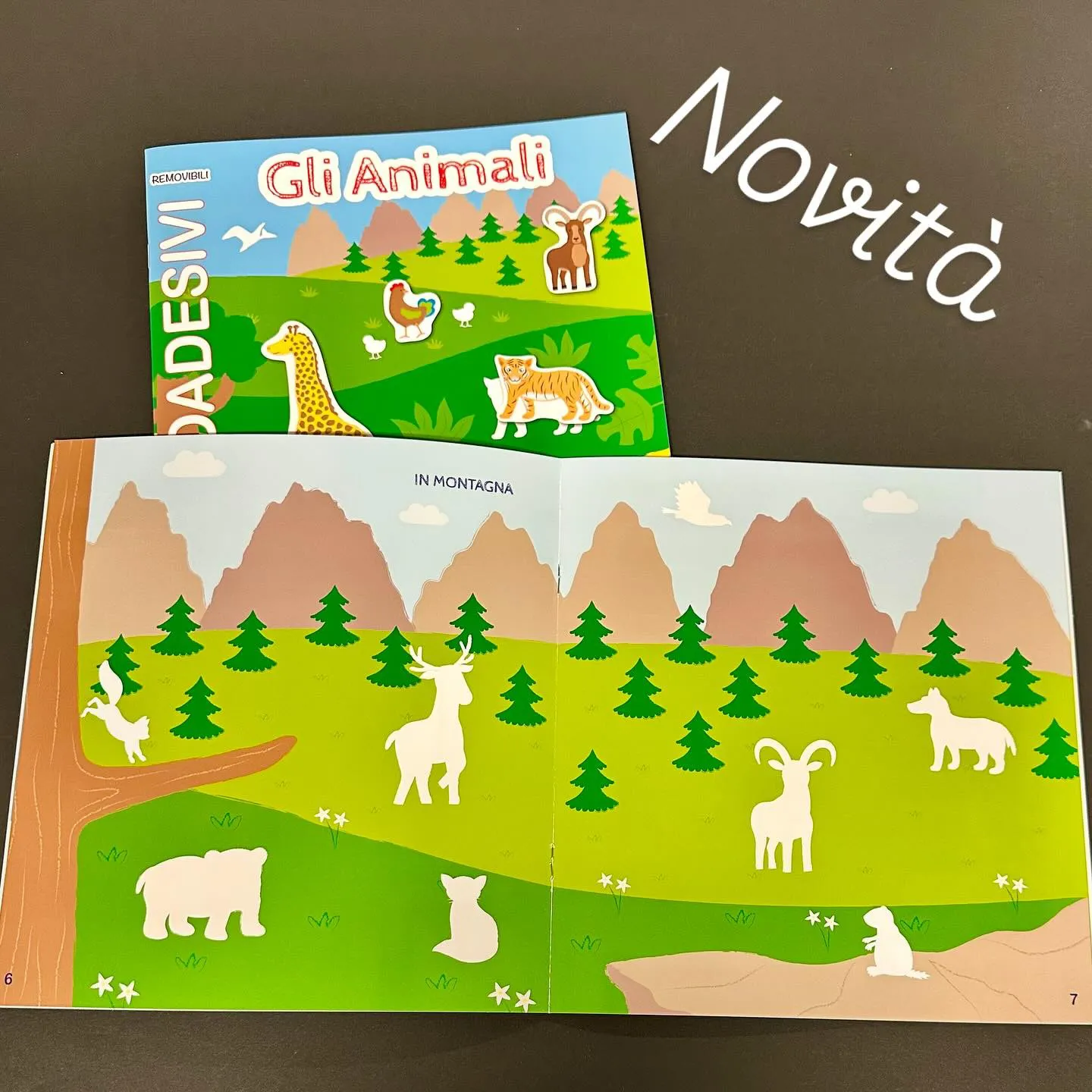 Animali - Adesivi attacca e stacca - Papelu