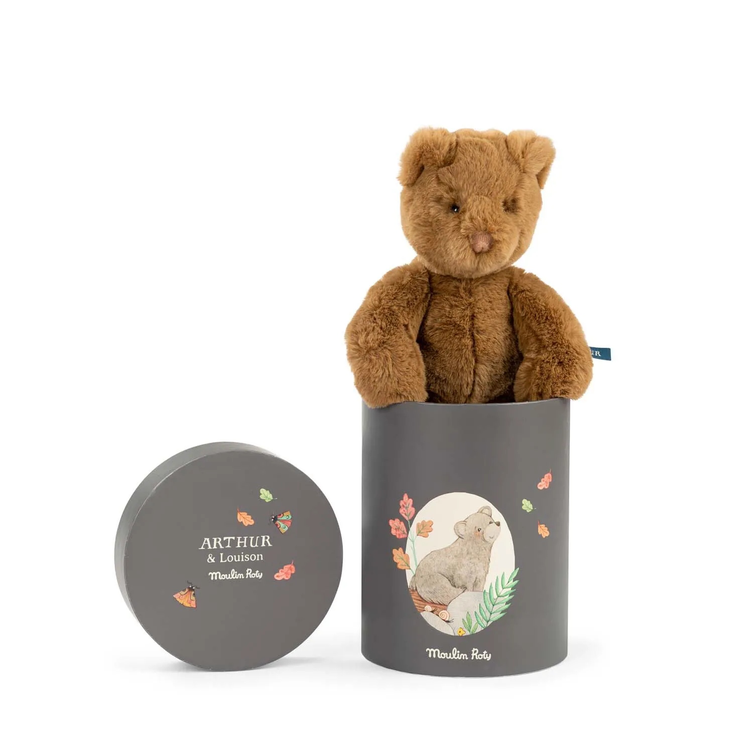 Peluche orso Arthur con scatola