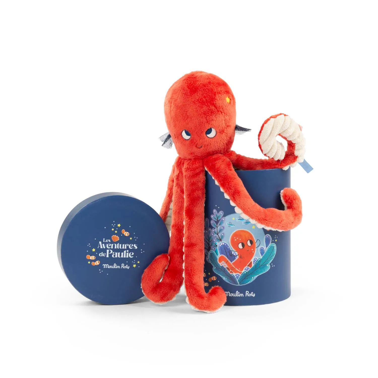 Peluche polpo Paulie con scatola