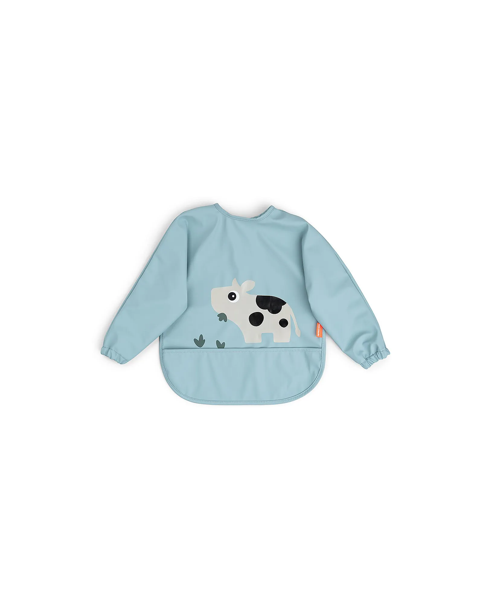 Bavaglia a Maniche Lunghe con Tasca - Tiny Farm - Blu - Impermeabile