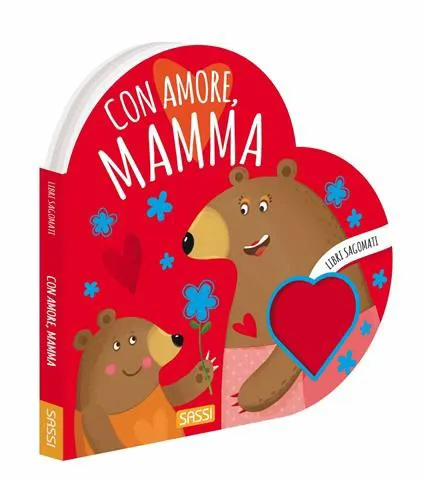 Con amore, mamma. Libri sagomati.