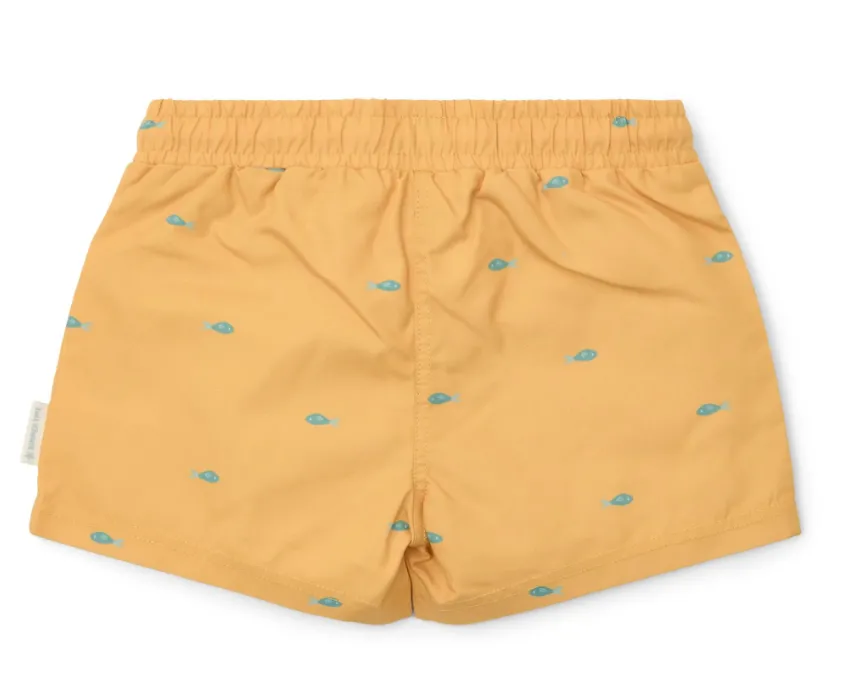 Pantaloncini da bagno - Geel - Conchiglie e strisce