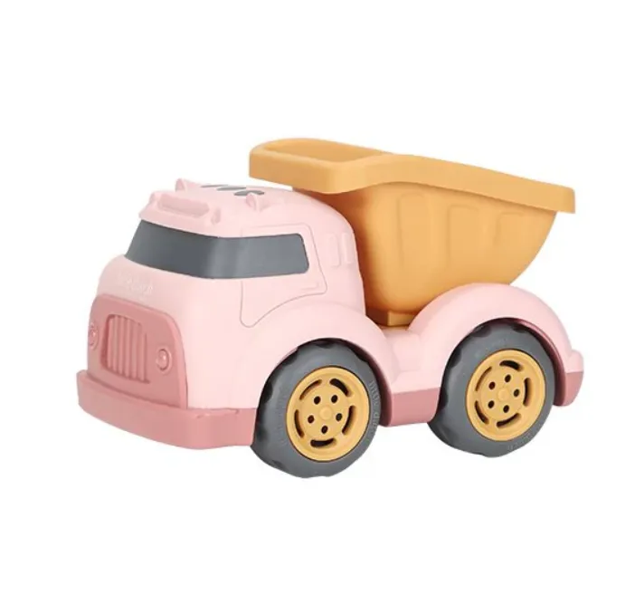 Camion con cassone ribaltabile rosa