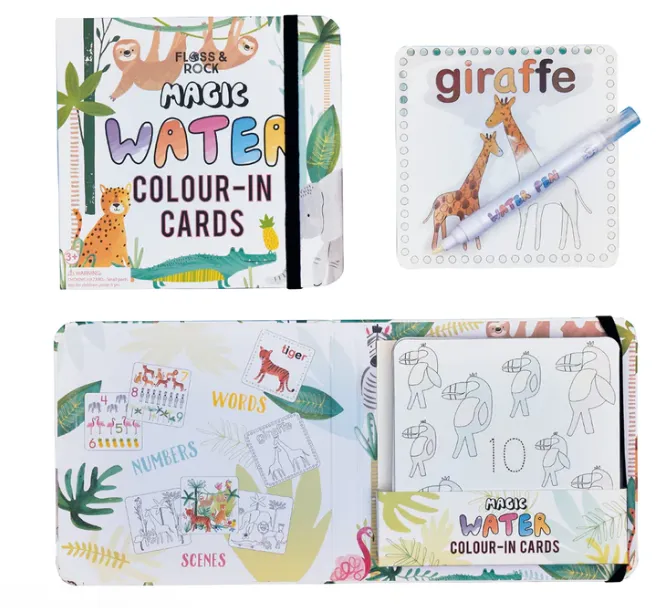Colorazione penna ad acqua - Giungla